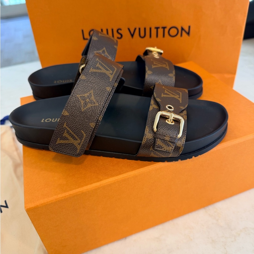 Louis Vuitton Bom Dia Flat Comfort Mule - Picture 4 of 10